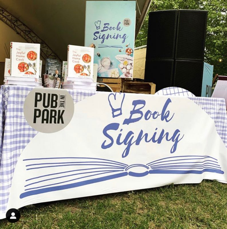 pub in the park books signing
